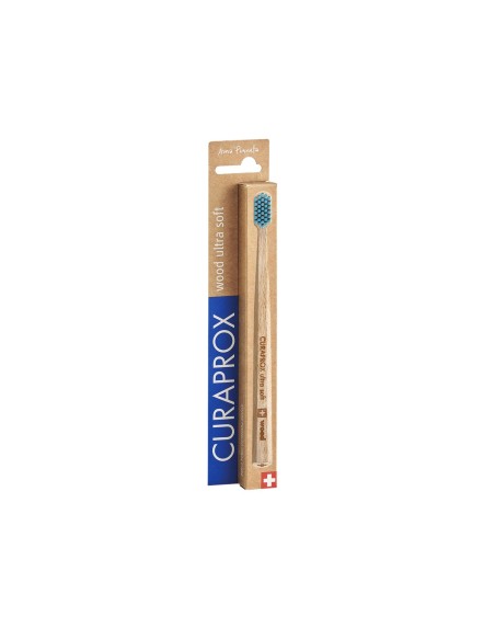 Curaprox Cepillo de Dientes Ultra Suave Madera
