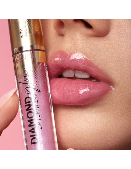 Eveline Cosmetics Diamond Glow Lip Luminizer 10 Rosa Violeta 4,5ml