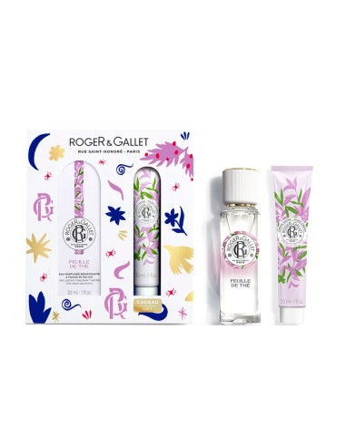 Pack Roger & Gallet Feuille Thé Agua Perfumada 30ml y Crema de Manos 30ml Oferta