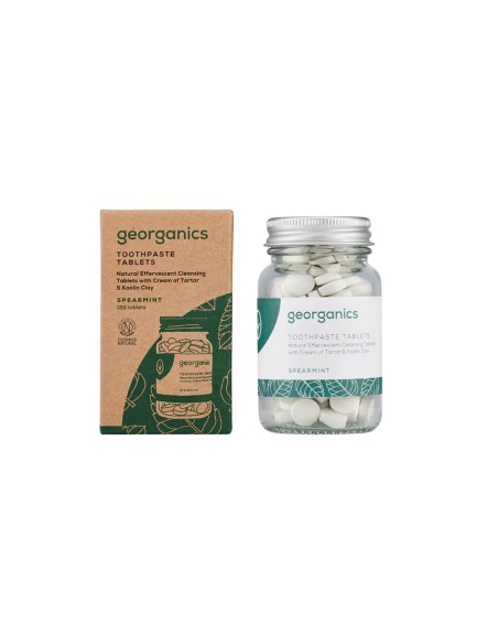 Georganics Pasta de Dientes Menta 120 Pastillas