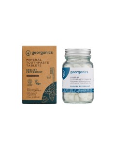 Georganics Pasta de Dientes Menta Pimienta 120 Pastillas