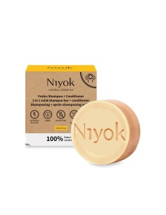 Niyok Champú y Acondicionador Sólido 2 en 1 Vitamina 80g