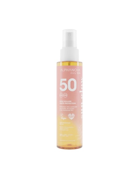 Alphanova Sun Glow Aceite Protector SPF50 125ml