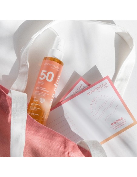 Alphanova Sun Glow Aceite Protector SPF50 125ml