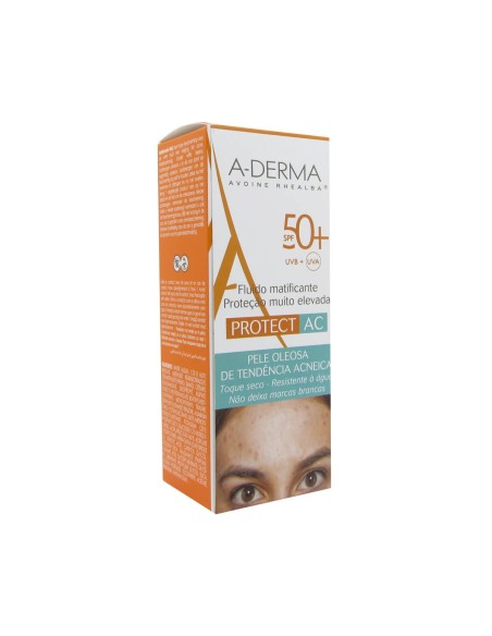 A-Derma Protect AC Fluido Matificante SPF50 40ml