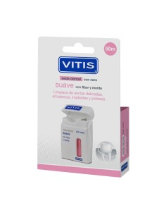 Vitis Fio Dentário Encerado Suave Menta 50m 2