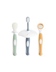 Saro Cepillos de dientes Bebé Azul X3