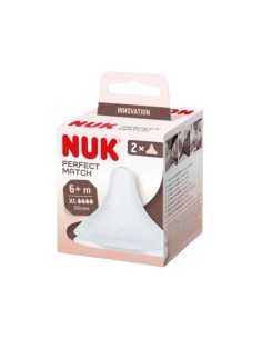NUK Perfect Match Tetina XL 6+m 2