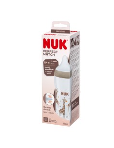 Nuk Perfect Match Biberón Tetina XL 6+m 360ml 2