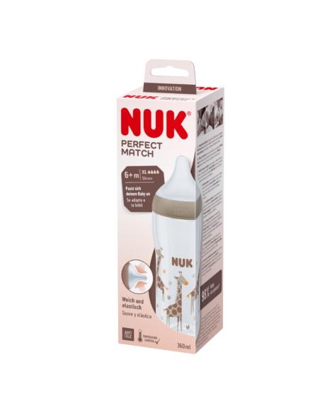 Nuk Perfect Match Biberón Tetina XL 6+m 360ml