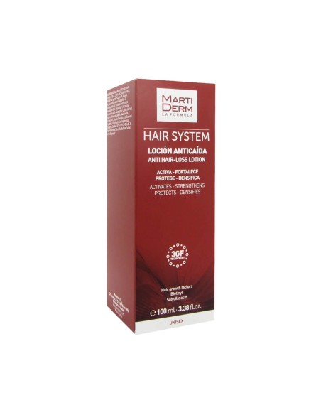 MartiDerm Hair System 3GF Loción Anticaída 100ml