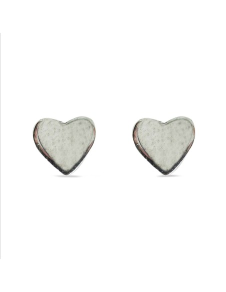M Rio Margot Pendientes Corazón de Plata