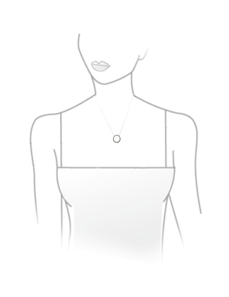 M Rio Margot Collar Esferas de Plata