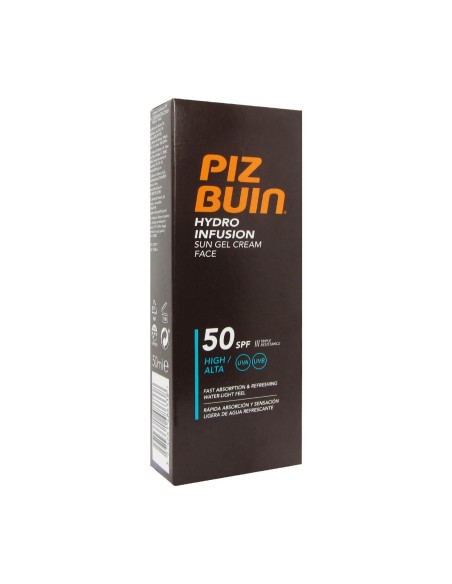 Piz Buin Hydro Infusion Crema Solar Facial en Gel SPF50 50ml