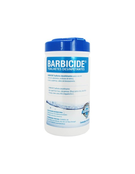 Toallitas desinfectantes barbicidas 120 unidades