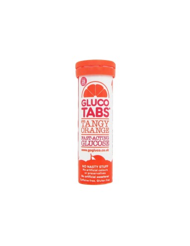 Glucotabs Naranja 10 Comprimidos 40gr