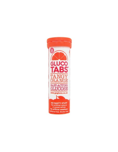 Glucotabs Naranja 10 Comprimidos 40gr