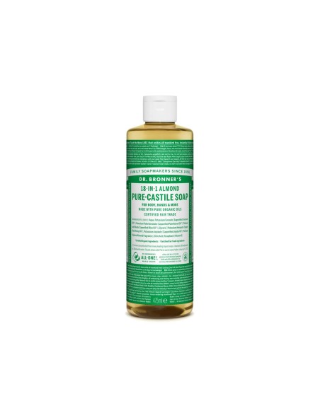 Dr. Bronners Jabón Líquido Biológico de Almendras 475ml