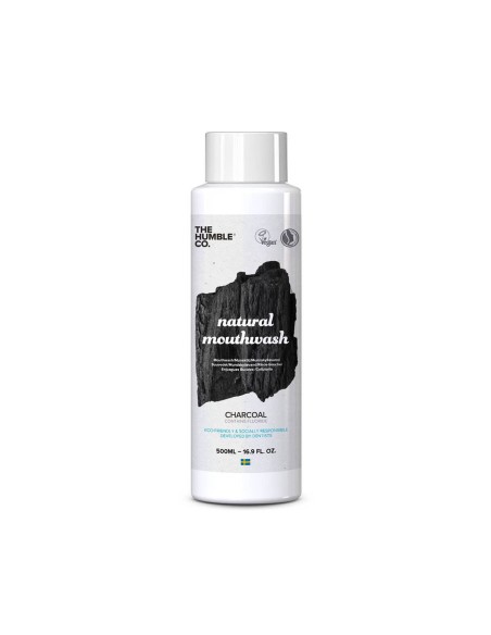 The Humble Co.Enjuague bucal con sabor a menta natural con flúor 500 ml