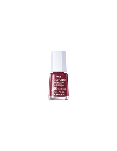 Mavala Mini Bio-Color Esmalte de Uñas 707 Colorado 5ml