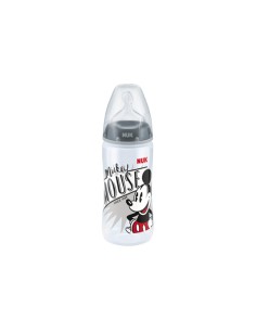 Botella Silicona Mickey NUK 0-6M M 300ml 2