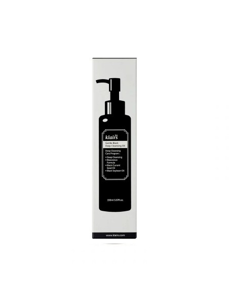 Dear Klairs Gentle Black Deep Cleansing Oil 150ml