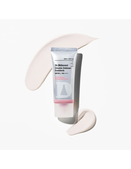 Dr. Different Double Defense Sunblock SPF50 40ml