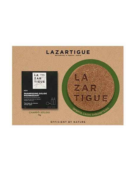 Lazartigue Champú Sólido con Jabonera