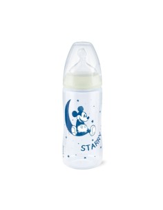 Nuk First Choice Biberón Disney Nocturno Tetina Silicona M 6-18m 300ml