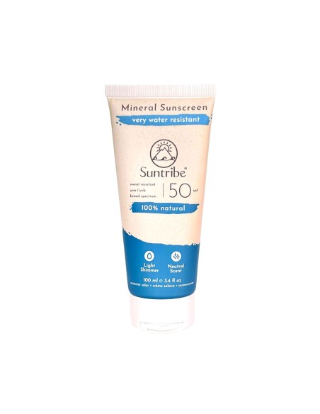 Suntribe Protector Solar Mineral Transparente SPF50 100ml