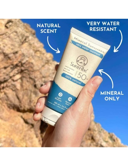 Suntribe Protector Solar Mineral Transparente SPF50 100ml