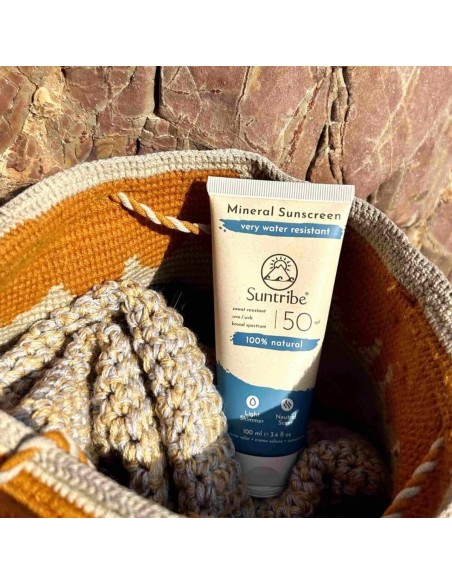 Suntribe Protector Solar Mineral Transparente SPF50 100ml