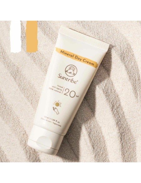 Suntribe Crema Mineral de Día SPF20 Natural 50ml