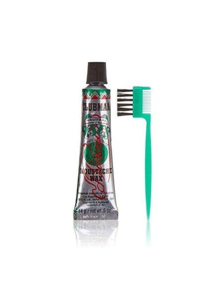 Clubman Pinaud Cera Neutra para Barba y Bigote 14g