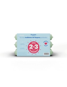 Mustela Pack Toallitas Fragancia 3x60 Unidades