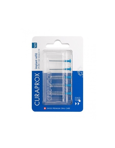 Curaprox Implant Refill CPS 505 Cepillo Interdental Recambios x5