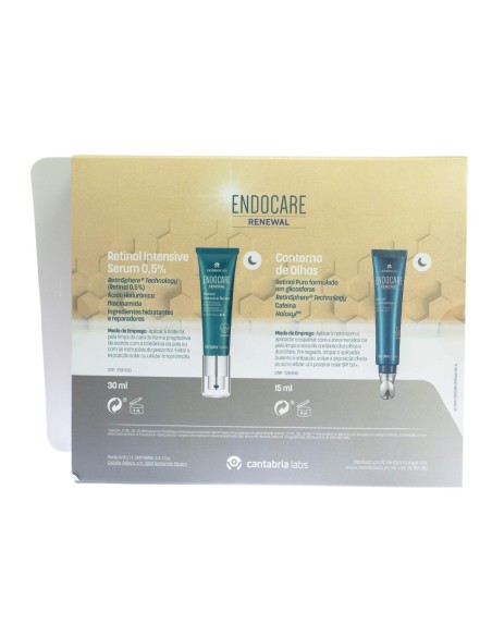 Endocare Renewal Pack Retinol Serum Intensivo y Retinol Contorno de Ojos