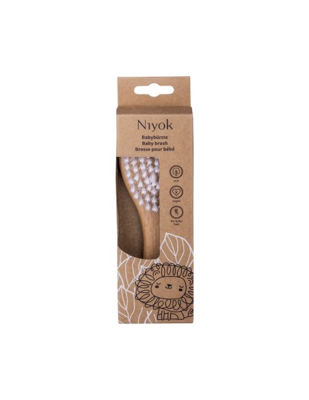 Niyok Cepillo de Madera para Bebé