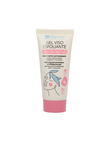 LaSaponaria Wonderscrub Gel Exfoliante Facial 100ml
