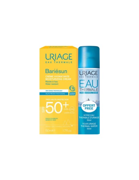 Uriage Pack Crema SPF50+ y Agua Termal 50ml