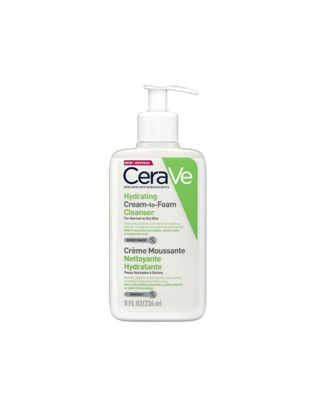 Cerave Cream Espuma Limpiadora Hidratante 236ml