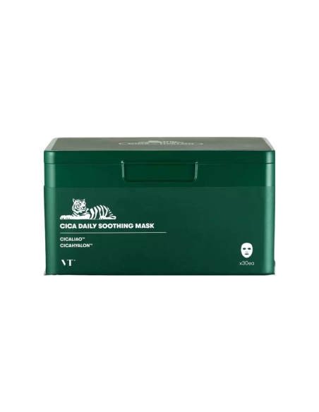 VT Cosmetics Cica Hyalon Cica Daily Soothing Mask 30uni