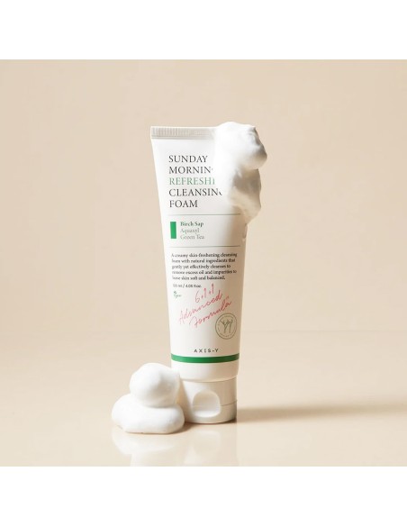 Axis-Y Sunday Morning Refreshing Cleansing Foam 120ml