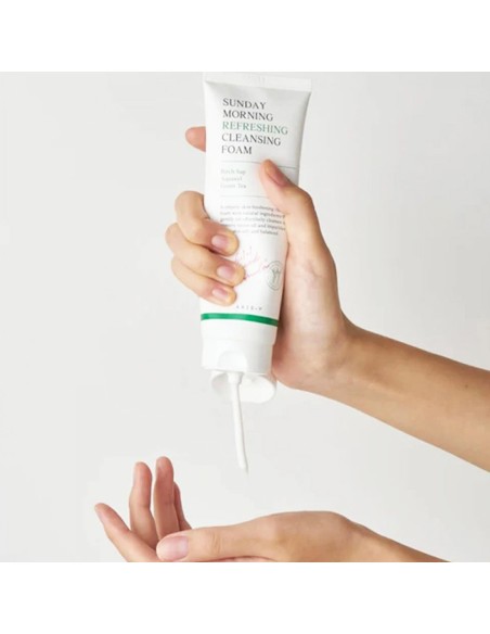 Axis-Y Sunday Morning Refreshing Cleansing Foam 120ml