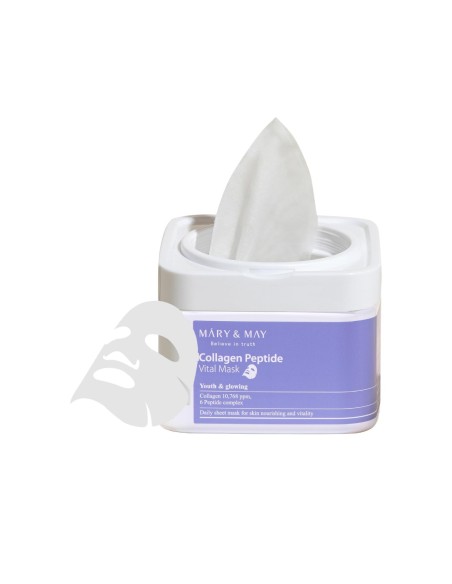 Mary&May Mascarilla Vital de Péptidos de Colágeno 30 uni