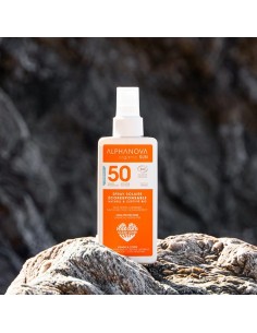 Alphanova Organic Sun Spray Protector Solar Mineral SPF50 125g 2