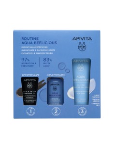 Apivita Pack Routine Aqua Beelicious Textura Ligera