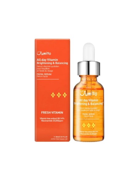 Jumiso Suero Iluminador y Equilibrante de Vitamina Todo el Día 30ml