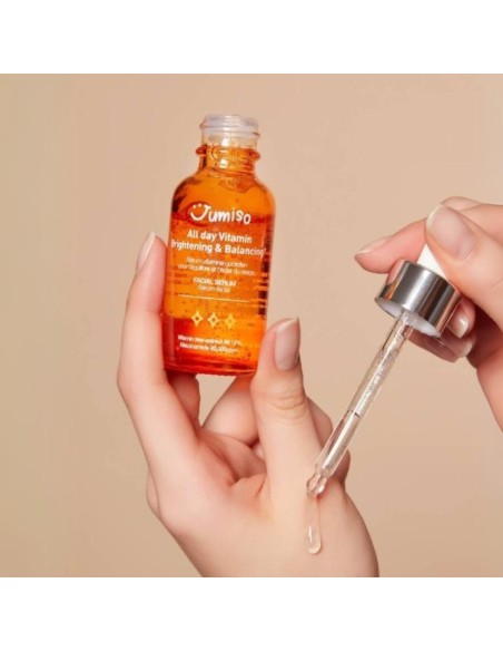 Jumiso Suero Iluminador y Equilibrante de Vitamina Todo el Día 30ml