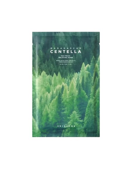 Mascarilla Relajante SKIN1004 Madagascar Centella Tea Trica 1 unidad